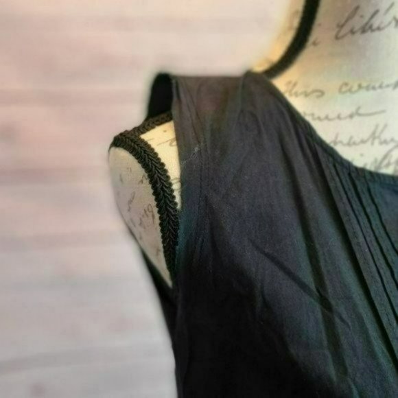 ♡3/$30♡ Plenty by Tracy Reese Black Mod Mini Dress - Picture 4 of 8